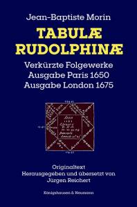 Cover zu Tabulæ Rudolphinæ (ISBN 9783826075605)