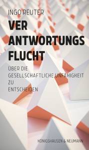 Cover zu Verantwortungsflucht (ISBN 9783826076053)