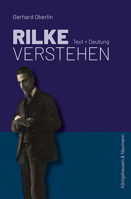 Cover zu Rilke verstehen (ISBN 9783826076237)