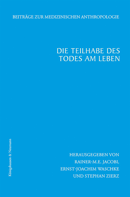 Cover zu Die Teilhabe des Todes am Leben (ISBN 9783826076350)