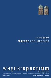 Cover zu wagnerspectrum (ISBN 9783826080142)