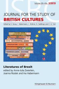 Cover zu Literatures of Brexit (ISBN 9783826080586)