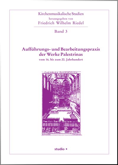Cover zu Aufführungs- und Bearbeitungspraxis der Werke Palestinas vom 16. bis zum 20. Jahrhundert (ISBN 9783895640377)