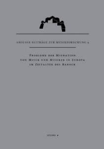 Cover zu Probleme der Migration von Musik und Musikern in Europa im 18. Jahrhundert (ISBN 9783895640711)
