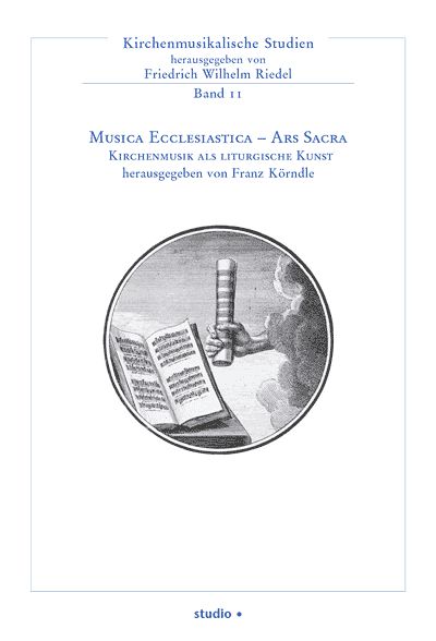 Cover zu Musica Ecclesiastica – Ars Sacra (ISBN 9783895641251)