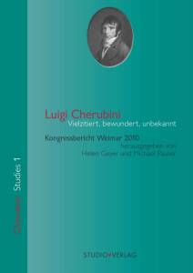 Cover zu Luigi Cherubini – Vielzitiert, bewundert, unbekannt (ISBN 9783895641589)